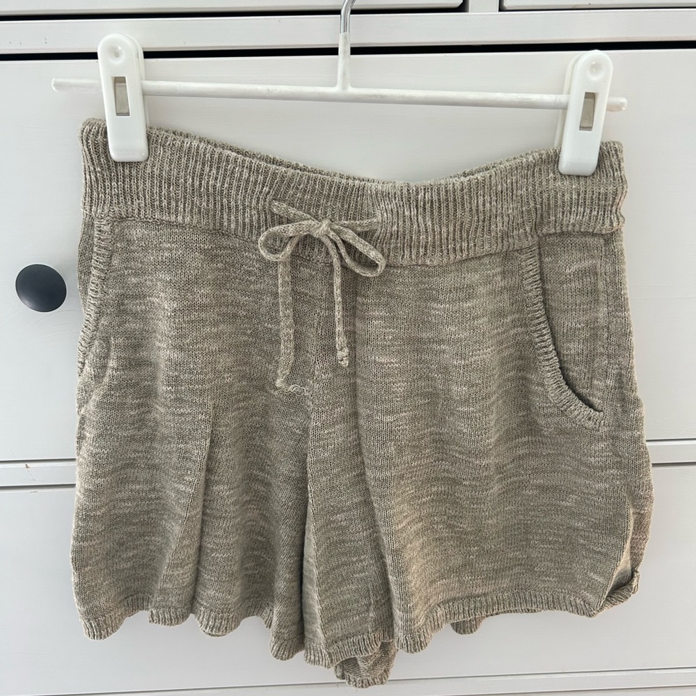 Grey Bandit Knit Shorts